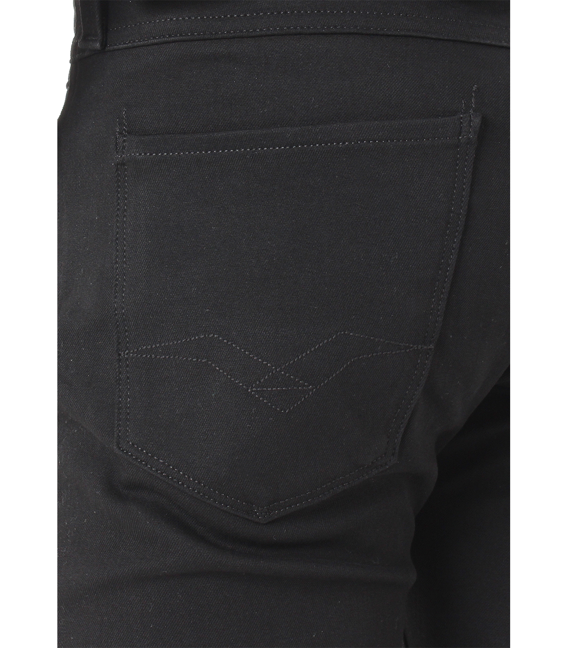 ANBASS 12OZ HYPERFLEX+　ストレッチブラックデニム 詳細画像 ブラック 6